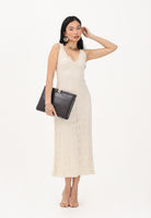 ONLY Abito lungo panna da donna 15372795 BI ONLY 