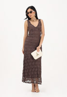 ONLY Abito lungo marrone da donna 15372795 SHBA ONLY 