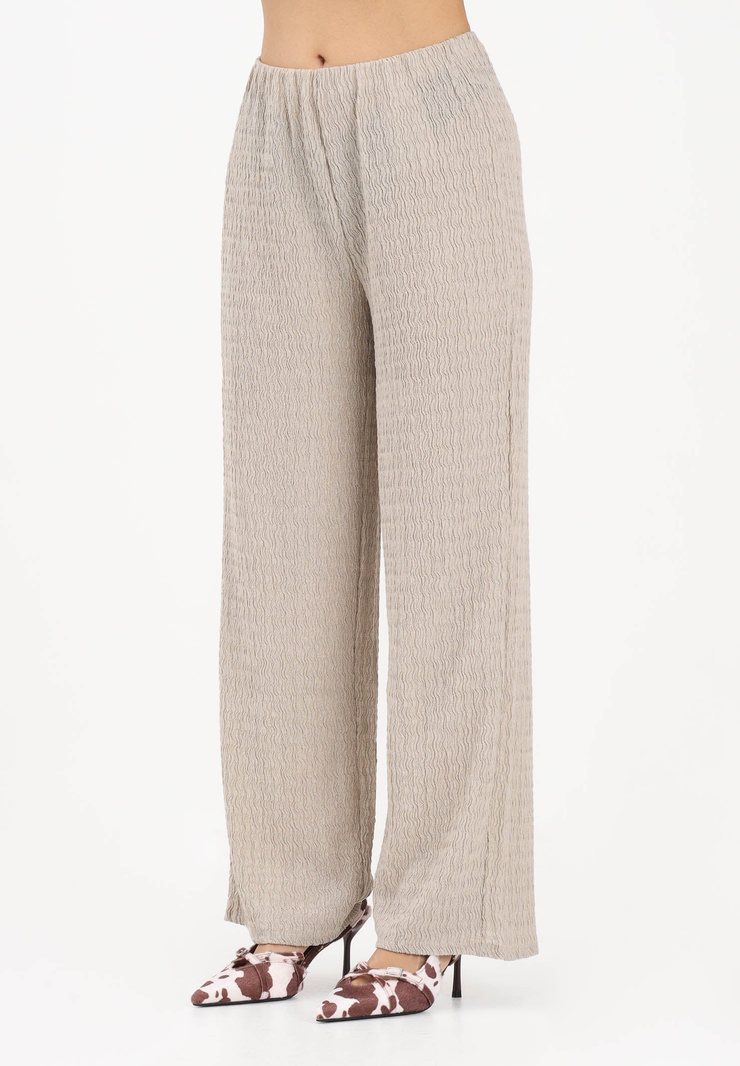 ONLY Pantalone beige da donna 15374608 SILI ONLY 