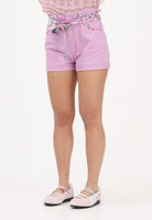 ONLY Shorts lilla da donna con cintura foulard 15375335 SHLI ONLY 