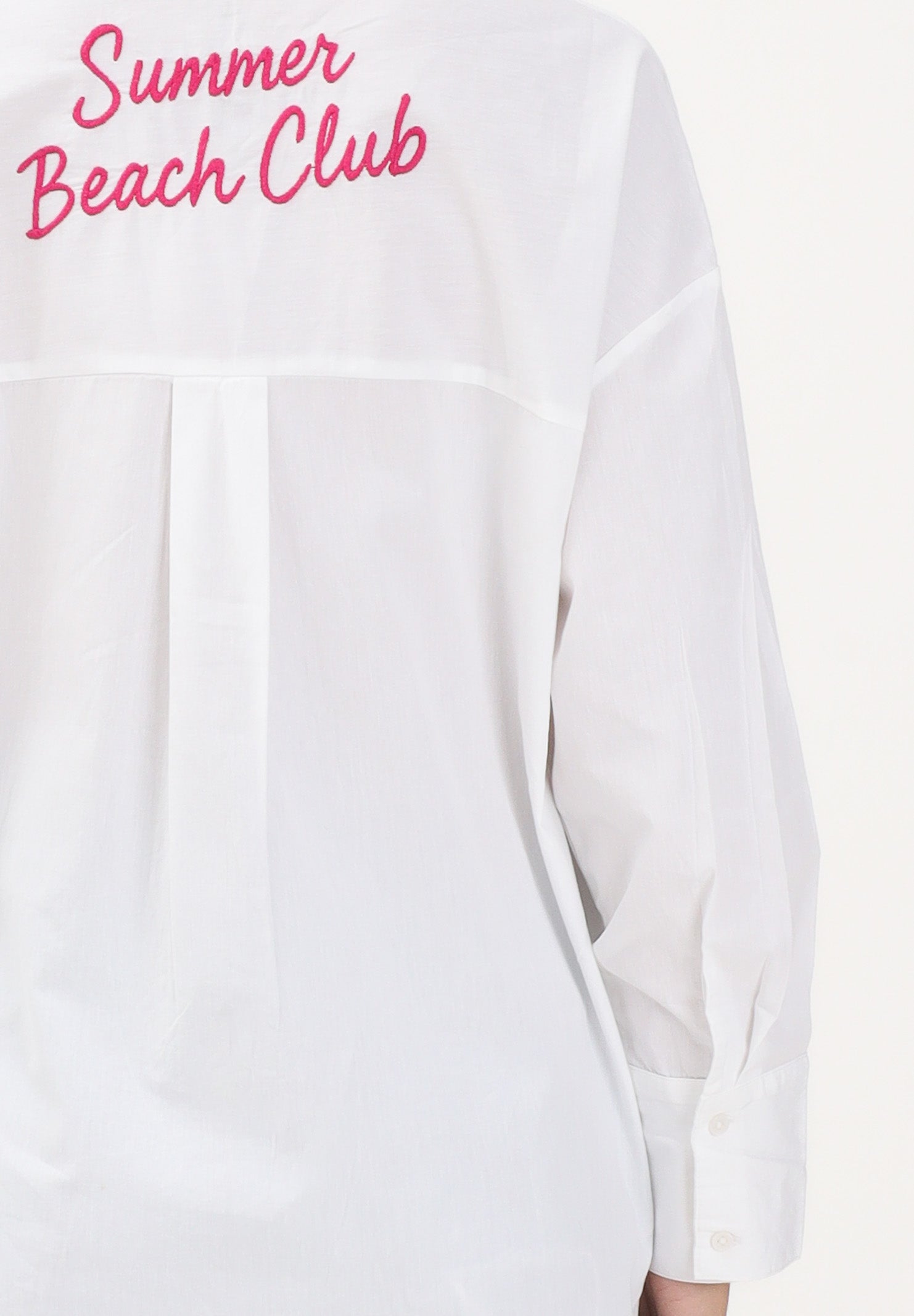 ONLY Camicia a manica lunga bianca da donna con ricamo sul retro 15375491 BRWIPI ONLY 