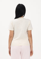 PALM ANGELS T-shirt a manica corta panna per donna, ragazzi e bambini con stampa PBAA003S26JER001 002 PALM ANGELS 