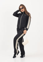 PALM ANGELS Pantalone sportivo nero per donna, ragazzi e bambini con logo PBCJ002S26FAB001 110 PALM ANGELS 