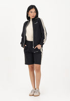 PALM ANGELS Shorts sportivo nero per donna, ragazzi e bambini con logo PBCL001S26FAB001 110 PALM ANGELS 