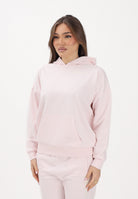 PALM ANGELS Felpa con cappuccio rosa per donna, ragazze e bambine rifinita da logo PGBB014S26FLE001 042 PALM ANGELS 