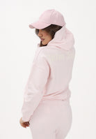 PALM ANGELS Felpa con cappuccio rosa per donna, ragazze e bambine rifinita da logo PGBB014S26FLE001 042 PALM ANGELS 