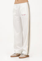 PALM ANGELS Pantalone sportivo bianco per donna, ragazze e bambine con logo PGCJ006S26FAB001 002 PALM ANGELS 