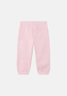 PALM ANGELS Pantalone sportivo rosa da neonato con logo PGXD002S26FLE001 042 PALM ANGELS 