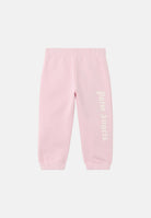 PALM ANGELS Pantalone sportivo rosa da neonato con logo PGXD002S26FLE001 042 PALM ANGELS 