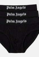 PALM ANGELS Slip (3 paia) neri da uomo PLA1UMBSP01TR BL PALM ANGELS 