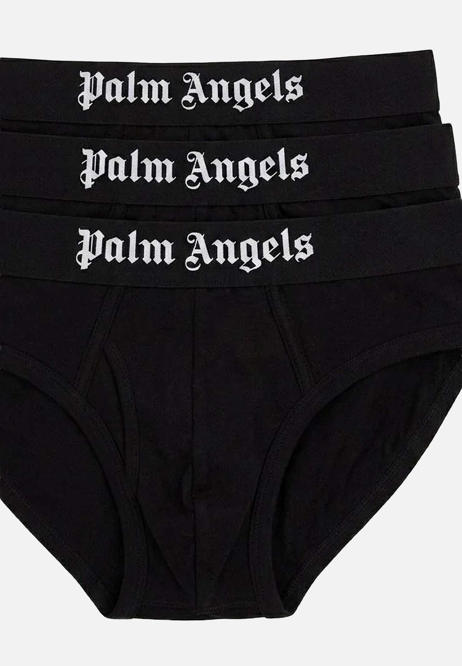 PALM ANGELS Slip (3 paia) neri da uomo PLA1UMBSP01TR BL PALM ANGELS 