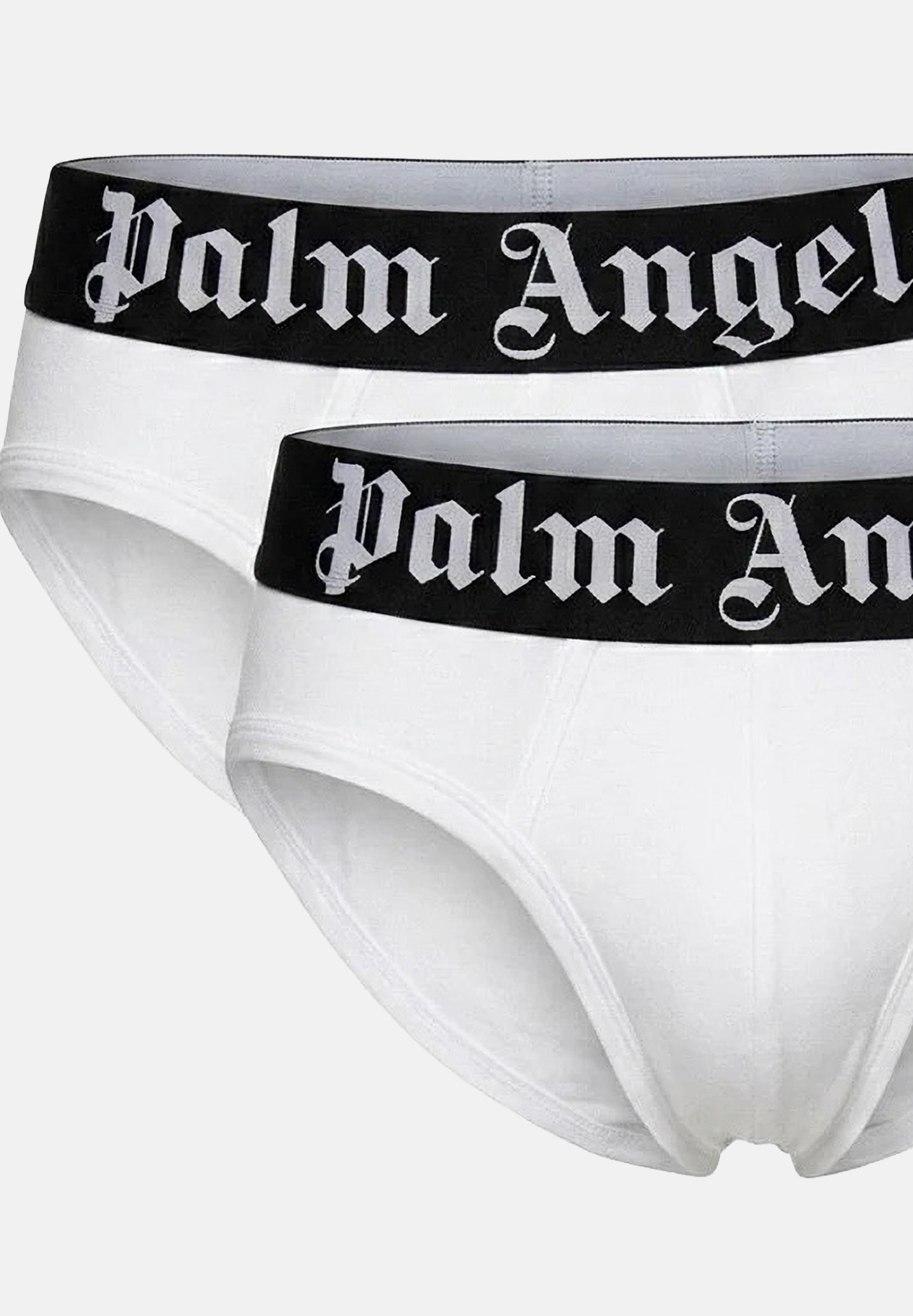 PALM ANGELS Slip (2 paia) bianchi da uomo con elastico logato PLA1UMBSP08BI WH PALM ANGELS 