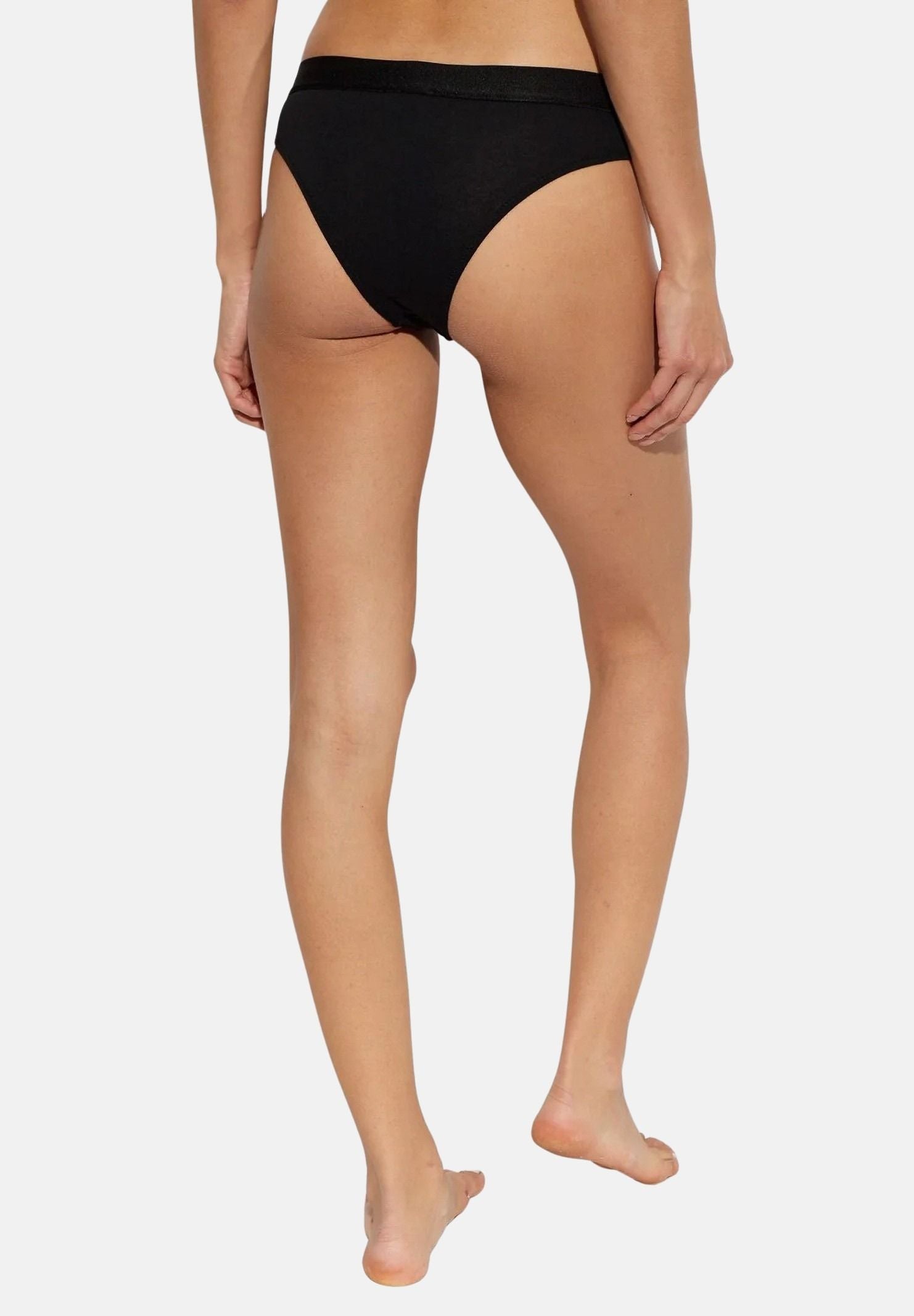 PALM ANGELS Set slip THREE-PACK, multicolore, da donna con design tinta unita e fascia elastica logata.<BR/> PLA1UWBT02TR AS PALM ANGELS 