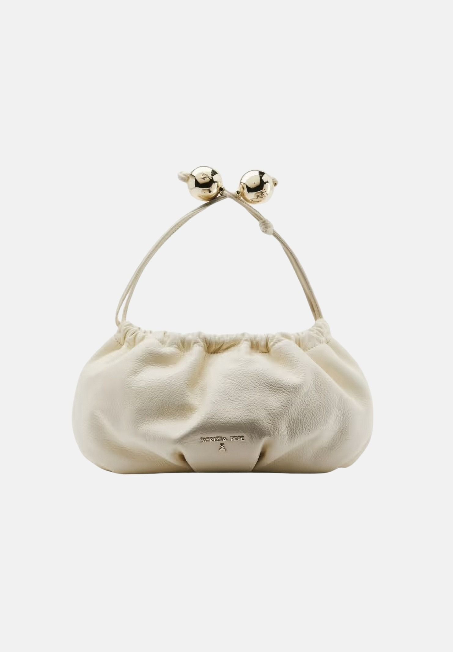 PATRIZIA PEPE Pochette Bubble panna da donna 2B0161L133 W405 PATRIZIA PEPE 