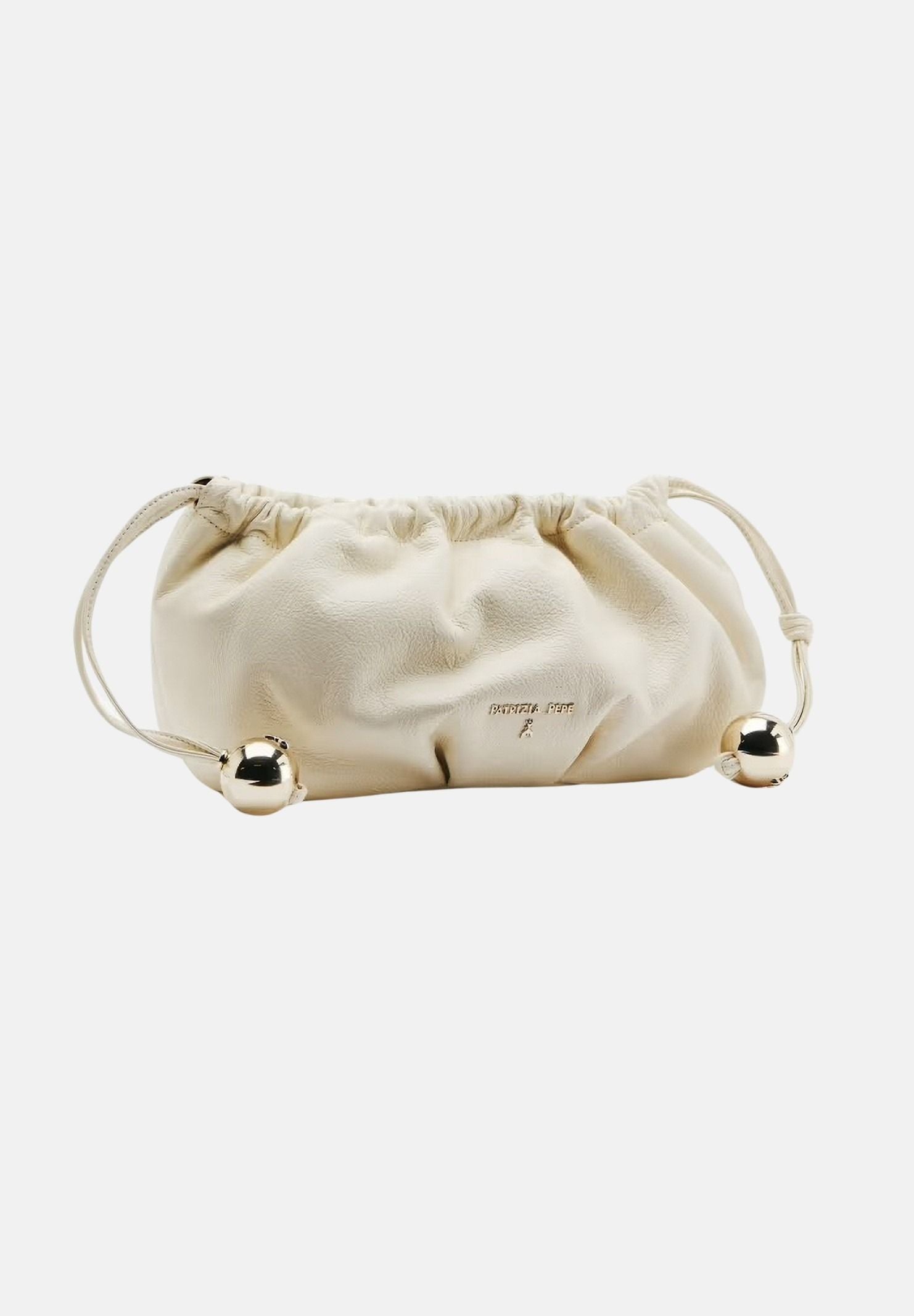 PATRIZIA PEPE Pochette Bubble panna da donna 2B0161L133 W405 PATRIZIA PEPE 