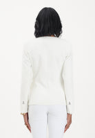 PATRIZIA PEPE Giacca monopetto bianca da donna 2S1553A737 W146 PATRIZIA PEPE 
