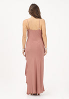 PATRIZIA PEPE Abito lungo terracotta da donna con rouche 2A3020A739 B885 PATRIZIA PEPE 