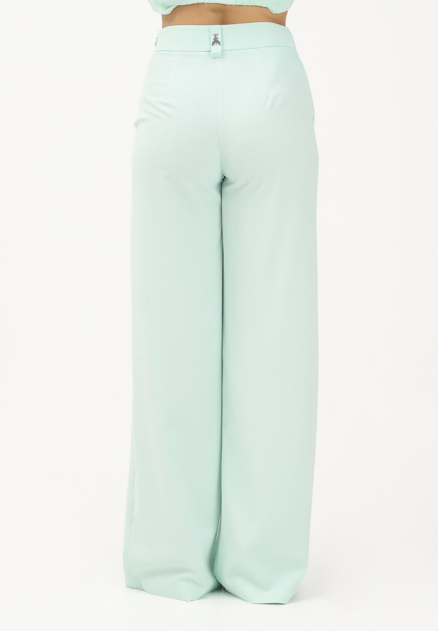 PATRIZIA PEPE Pantalone elegante verde menta da donna 2P1776A411 G632 PATRIZIA PEPE 