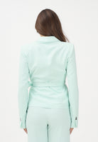 PATRIZIA PEPE Giacca verde menta da donna con chiusura wrap e cintura 2S1563A411 G632 PATRIZIA PEPE 