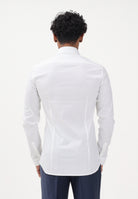 PATRIZIA PEPE Camicia a manica lunga bianca da uomo 5C0055A01 W103 PATRIZIA PEPE 