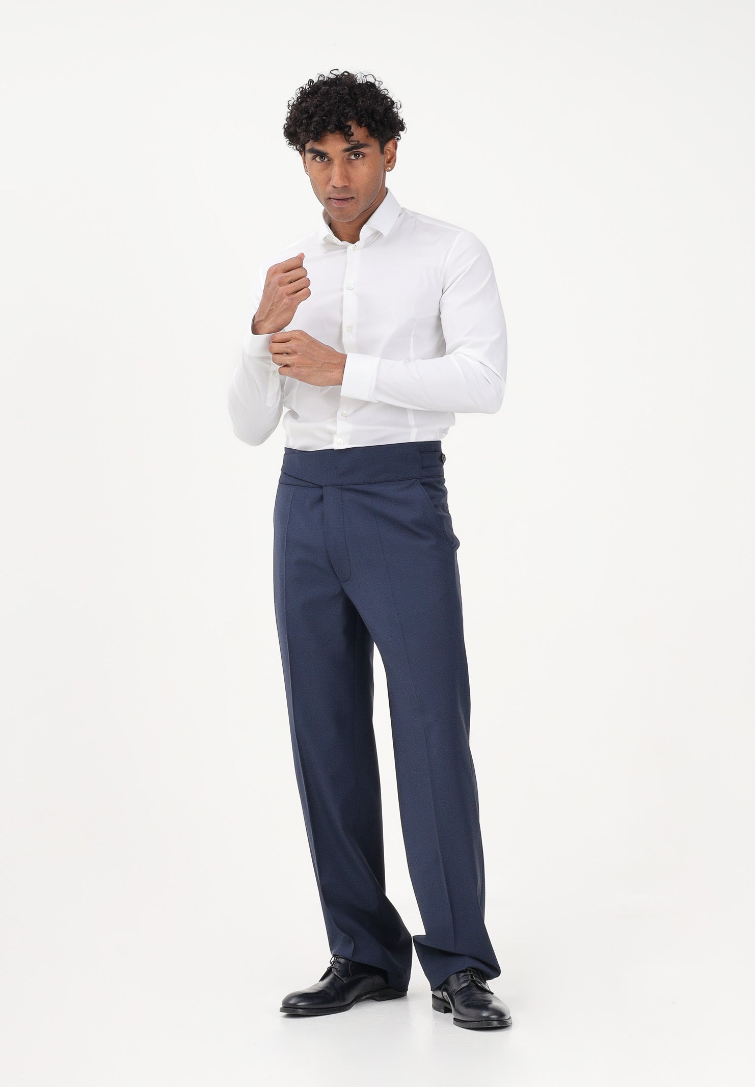 PATRIZIA PEPE Camicia a manica lunga bianca da uomo 5C0055A01 W103 PATRIZIA PEPE 