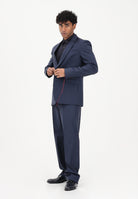 PATRIZIA PEPE Pantalone elegante blu da uomo 5P507RA1WK C166 PATRIZIA PEPE 