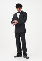 PATRIZIA PEPE Pantalone elegante (IM)PERFECTION nero da uomo 5P507RA1WK K102 PATRIZIA PEPE 
