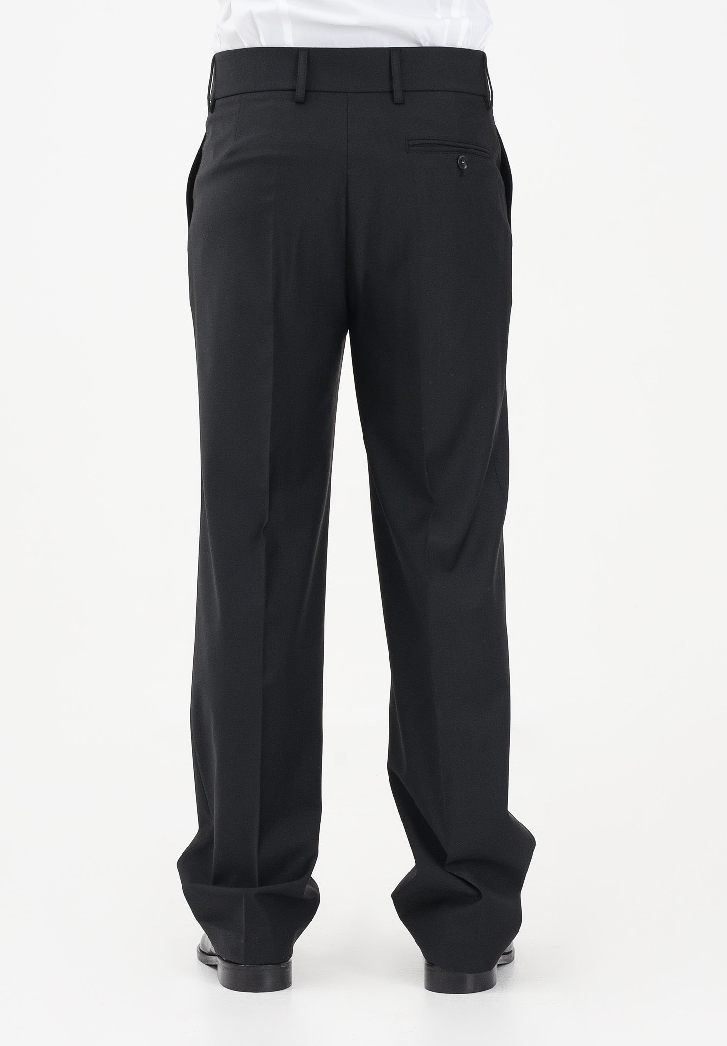 PATRIZIA PEPE Pantalone elegante (IM)PERFECTION nero da uomo 5P507RA1WK K102 PATRIZIA PEPE 