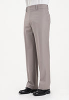 PATRIZIA PEPE Pantalone elegante (IM)PERFECTION fango da uomo 5P507RA1WK S184 PATRIZIA PEPE 