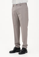 PATRIZIA PEPE Pantalone elegante fango da uomo 5PA429A1WK S184 PATRIZIA PEPE 