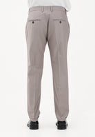PATRIZIA PEPE Pantalone elegante fango da uomo 5PA429A1WK S184 PATRIZIA PEPE 