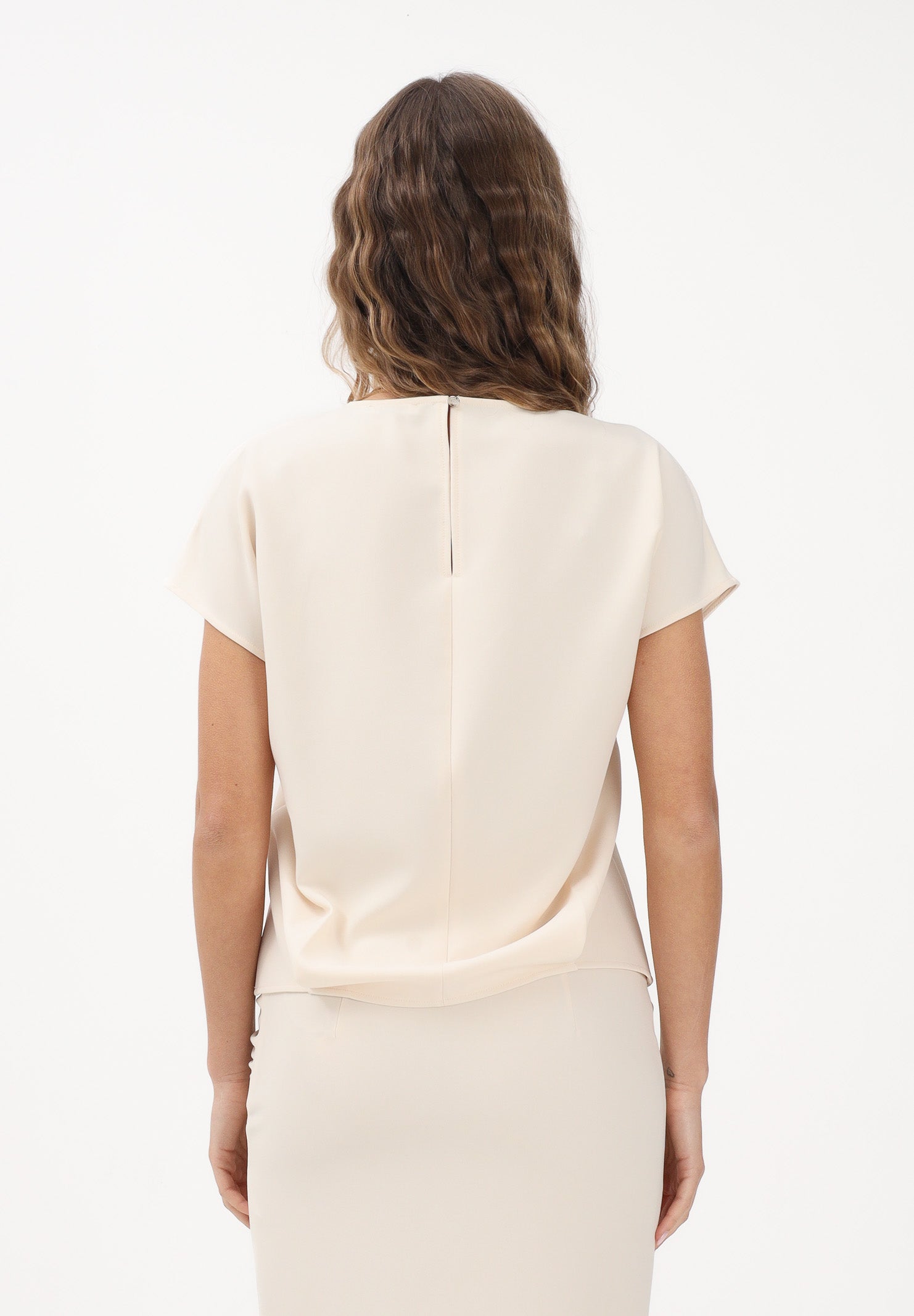 PATRIZIA PEPE Blusa panna da donna 8C0848A701 W409 PATRIZIA PEPE 