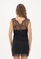 PATRIZIA PEPE Top nero da donna con dettagli in pizzo 8C0865A692 K103 PATRIZIA PEPE 