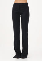 PATRIZIA PEPE Pantalone elegante nero da donna in crêpe 8P0781A6F5 K103 PATRIZIA PEPE 