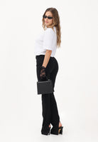 PATRIZIA PEPE Pantalone elegante nero da donna in crêpe 8P0781A6F5 K103 PATRIZIA PEPE 