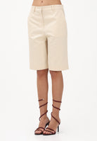 PATRIZIA PEPE Bermuda panna da donna 8P0815A689 W409 PATRIZIA PEPE 