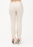 PATRIZIA PEPE Pantalone elegante panna da donna in crêpe 8P0781A6F5 W409 PATRIZIA PEPE 