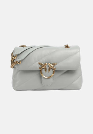 PINKO Borsa a tracolla Classic Love Bag Puff grigio perla da donna 100038A0F2 K32Q PINKO 