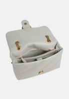 PINKO Borsa a tracolla Classic Love Bag Puff grigio perla da donna 100038A0F2 K32Q PINKO 