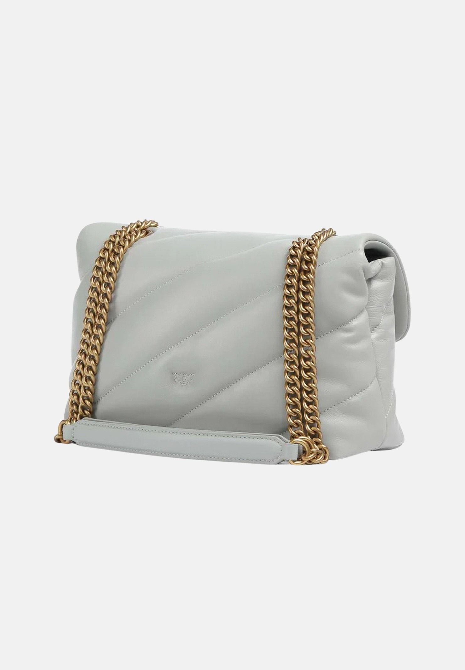 PINKO Borsa a tracolla Classic Love Bag Puff grigio perla da donna 100038A0F2 K32Q PINKO 