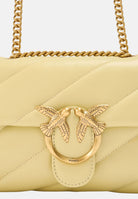 PINKO Borsa a tracolla Mini Love Bag Puff giallo vaniglia da donna 100039A0F2 C39Q PINKO 