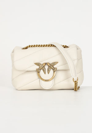 PINKO Borsa a tracolla Baby Love Bag Puff panna da donna 100040A0F2 Z14Q PINKO 