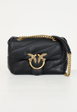 PINKO Borsa a tracolla Baby Love Bag Puff nera da donna 100040A0F2 Z99Q PINKO 