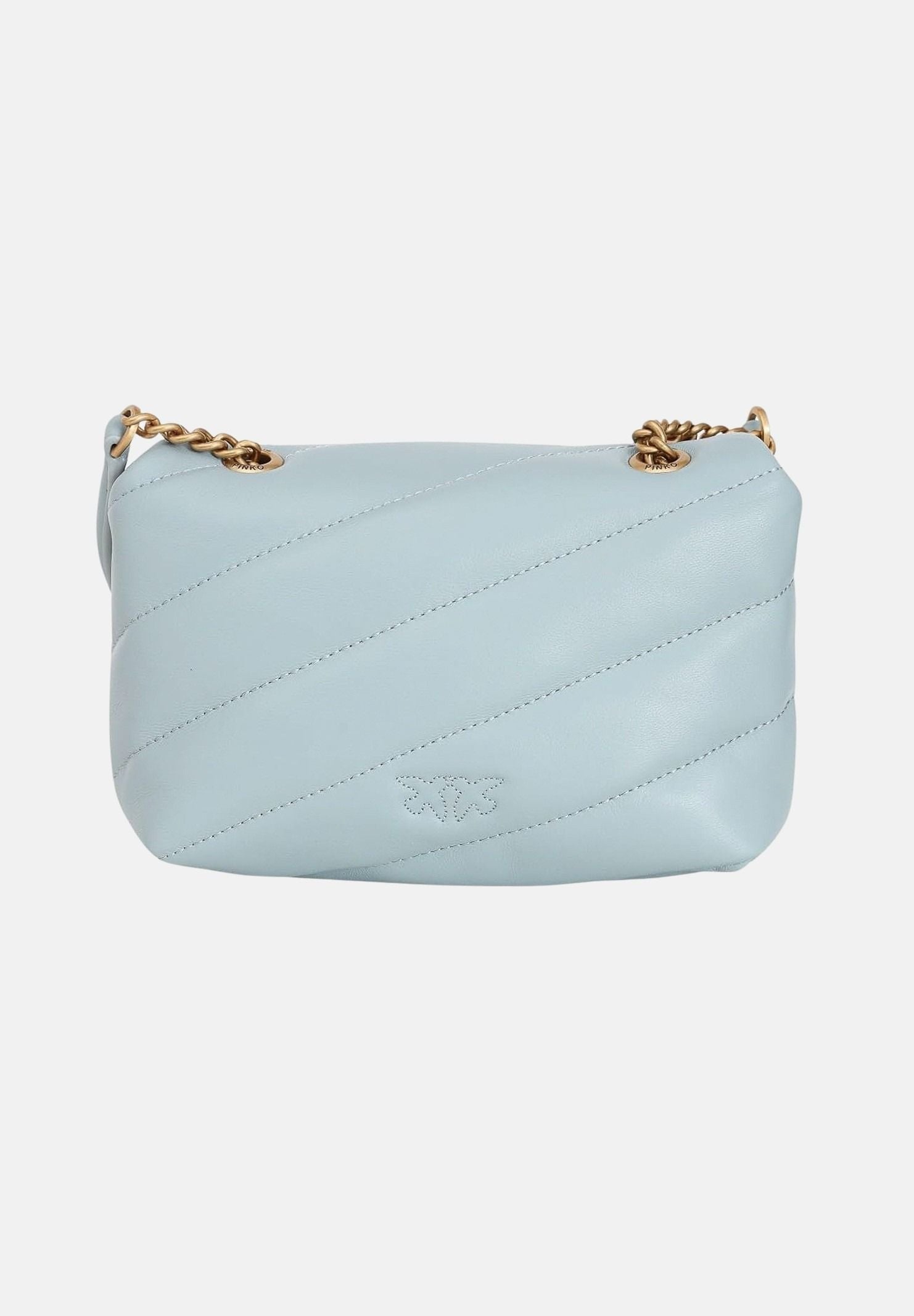 PINKO Borsa a tracolla Baby Love Bag Puff celeste da donna 100040A0F2 E37Q PINKO 
