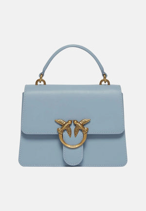 PINKO Borsa a mano Mini Love Bag One Top Handle Light celeste da donna 100071A0F1 E37Q PINKO 