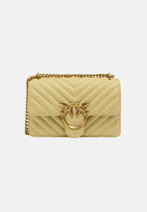 PINKO Borsa a tracolla Mini Love Bag One giallo vaniglia da donna 100074A0GK C39Q PINKO 