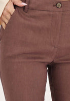 PINKO Pantalone elegante marrone da donna 100155A34I L78 PINKO 