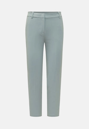 PINKO Pantalone BELLO elegante, polvere-celeste da donna con chiusura frontale semivisibile 100155A36R E87 PINKO 