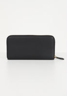 PINKO Portafogli zip-around in morbida pelle mano seta nero da donna 100250A0F1 Z99Q PINKO 