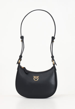 PINKO Borsa a spalla Half Moon nera da donna 103538A0F1 Z99Q PINKO 